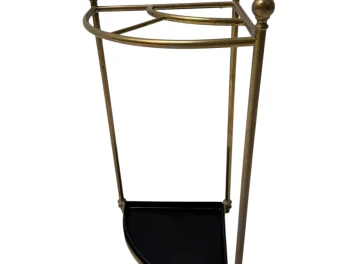 Hollywood Regency Brass Umbrella Stand, 1960s